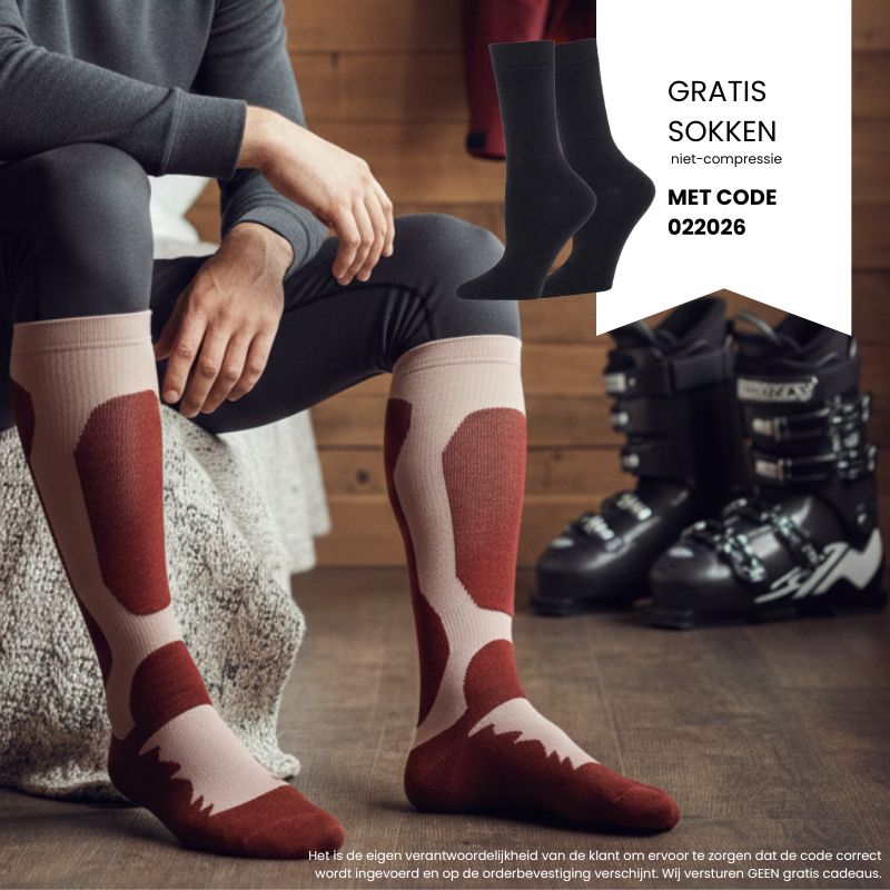 Gratis sokken zonder compressie