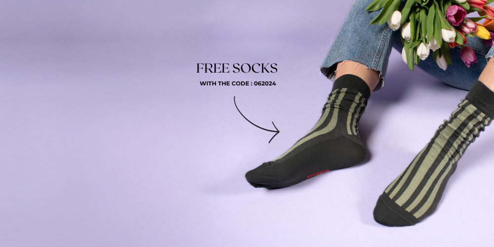 Free socks with your next purchase