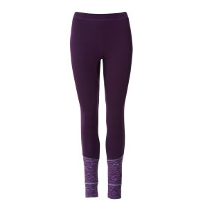 Lange Unterhosen fr Damen, Bambus, Pflaume/Lavendel