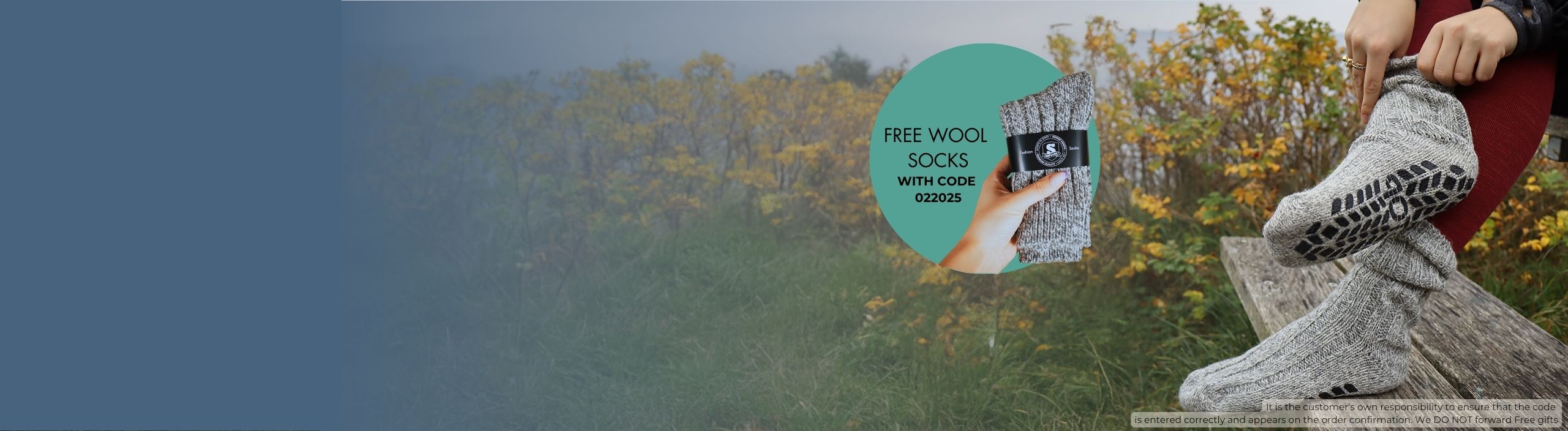 Free wool socks