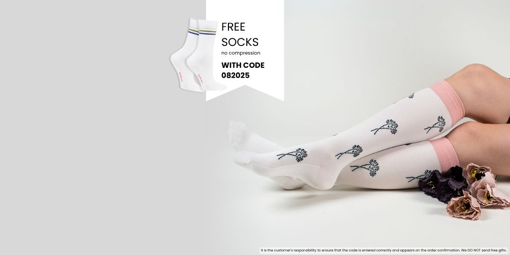 FREE socks! No compression