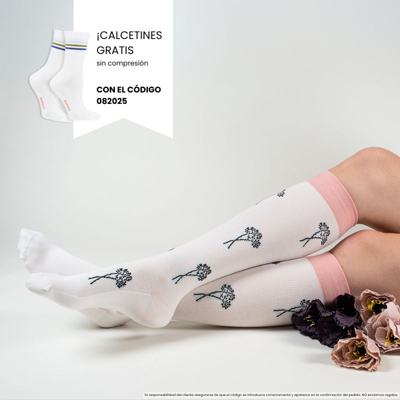 ¡Calcetines GRATIS! Sin compresión