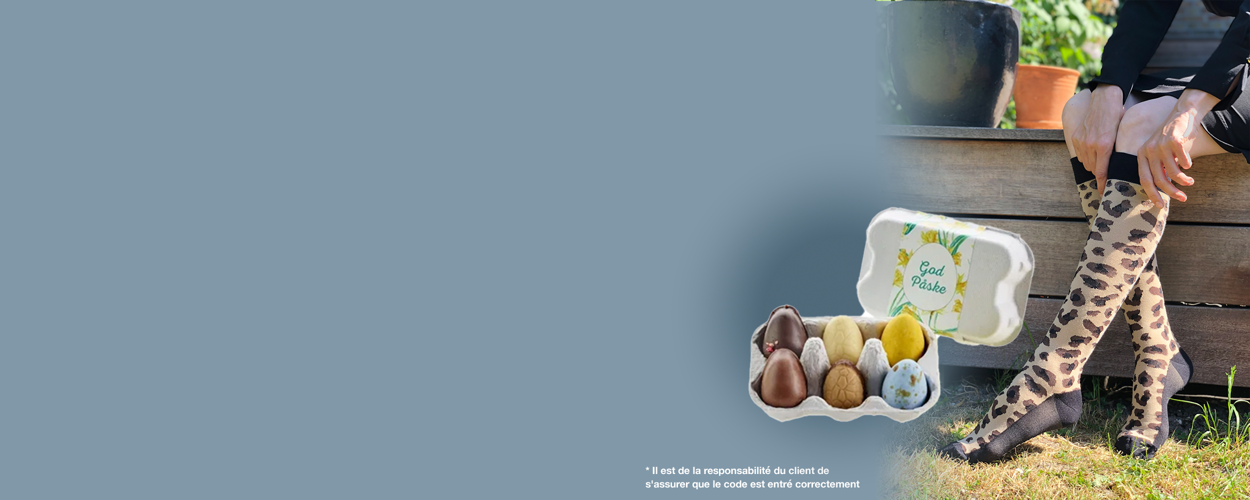 CHOCOLATE DE PASCUA GRATIS con el código: