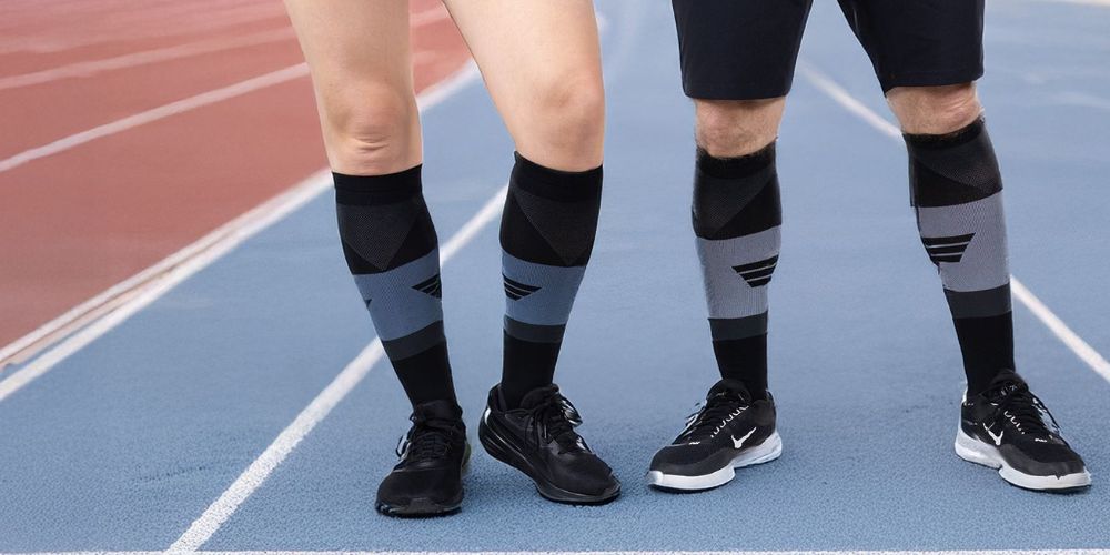 Compression stockings for sports