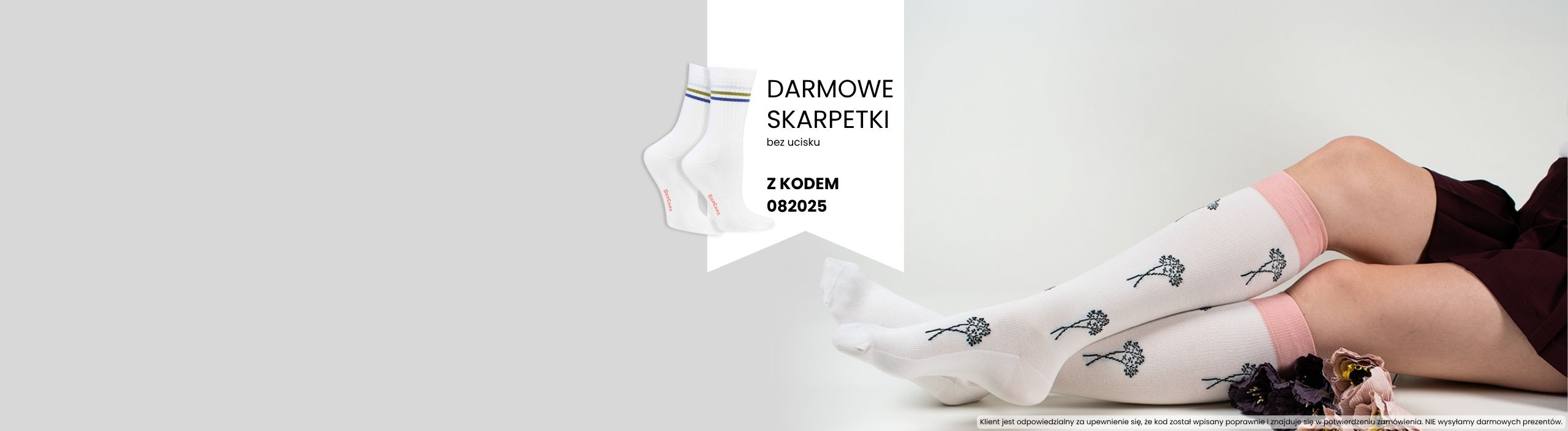 DARMOWE skarpetki! Bez ucisku