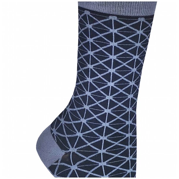 Bambus strmper uten kompression, bl retro