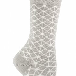 Chaussettes de bambou sans compression, gris retro