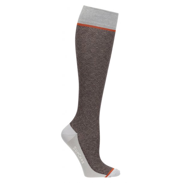 Compression Stockings Wool and Cotton, Business Brown