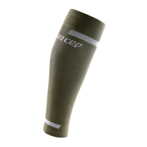 CEP The Run 4.0 Kompressions Sleeves, Olive, Mand