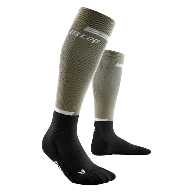 Women's The Run Socks, Tall Black