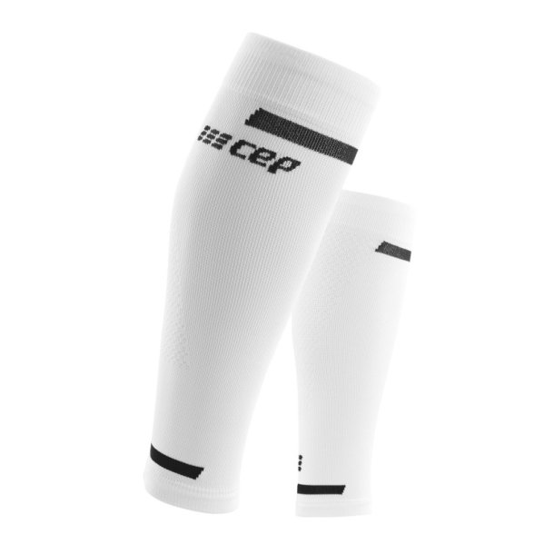 CEP The Run 4.0 Compression Sleeves, Blanco, Mujer
