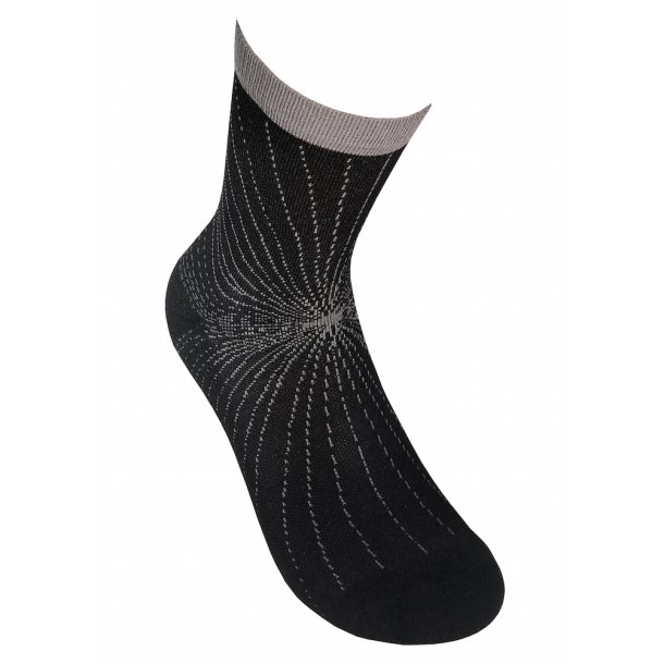 Korte Kompresjonsstrmper Cooling Knit, Svart