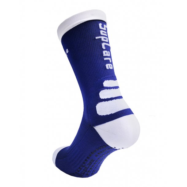 Chaussettes courtes de compression Grip avec Softair +plus, bleu