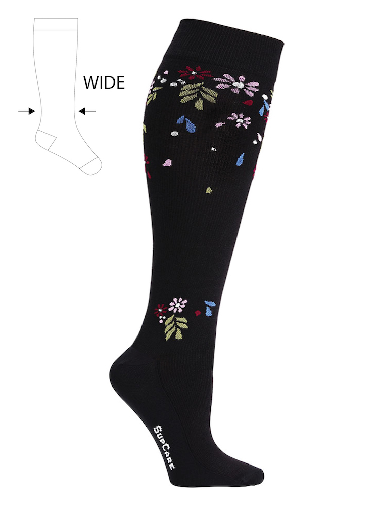 Wool compression stockings