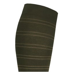Medisinske Kompresjonsstrmper, Klasse 2, Grnn med Striper
