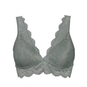 Lace Bra, Green
