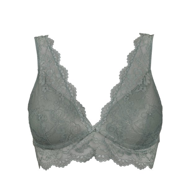 Lace Bra, Green