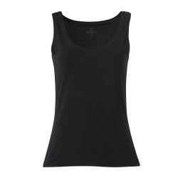 Bamboe Tank Top, Zwart