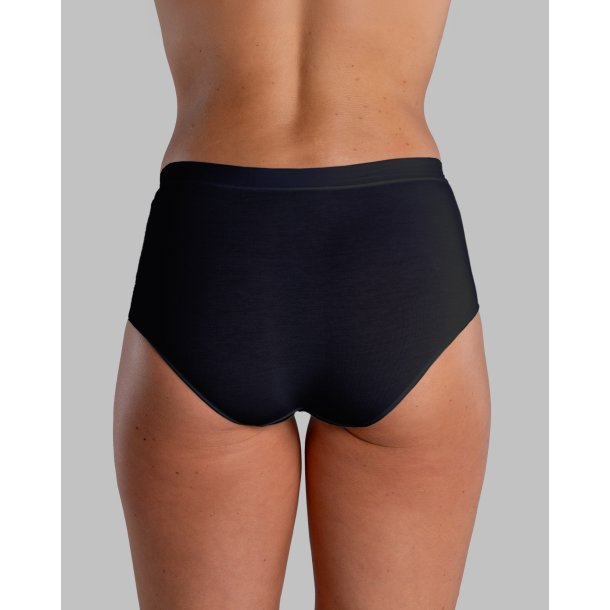 Hipster-Slip, Bambus, Schwarz