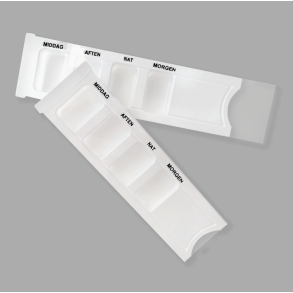 Hvide medicindoserings�sker - middag