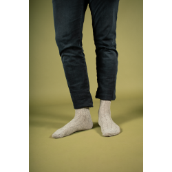 2-Pack Cashmere Ullstrumpor, Svart och Gr