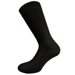 2-Pack Cashmere Ullstrumpor, Svart och Gr