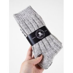 2-Pack Wool-STOP med Silikonsula, Gr/Antracit