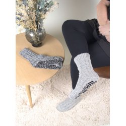 2-Pack Wool-STOP med Silikonsula, Gr/Antracit