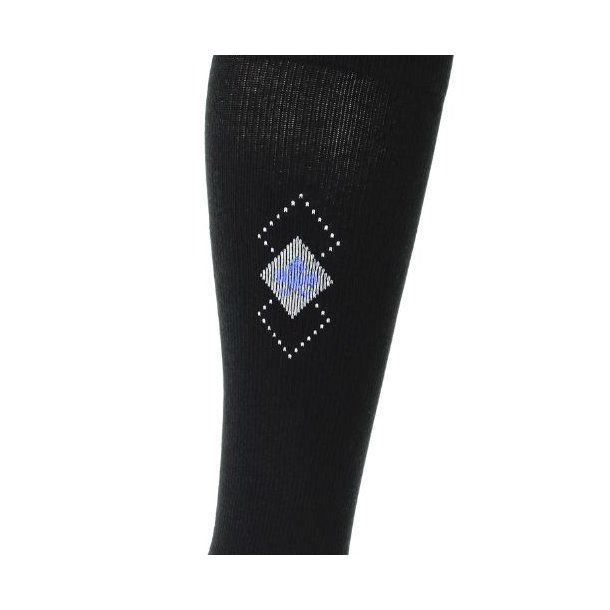 SupCare St�ttestr�mper Bomull, Svart med Kvadrat