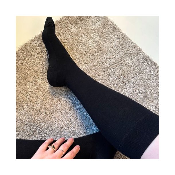 SupCare Compression Stockings Cotton, Black