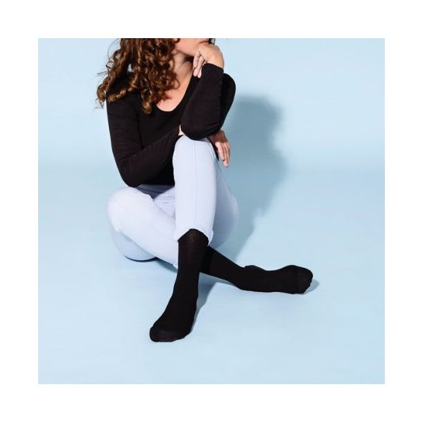 SupCare Compression Stockings Cotton, Black