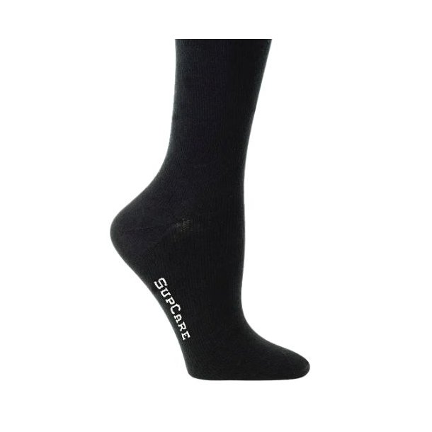 SupCare Compression Stockings Cotton, Black