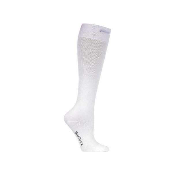 SupCare Compression Stockings Cotton, White
