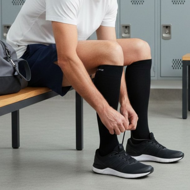 Compression Stockings Recovery, Black