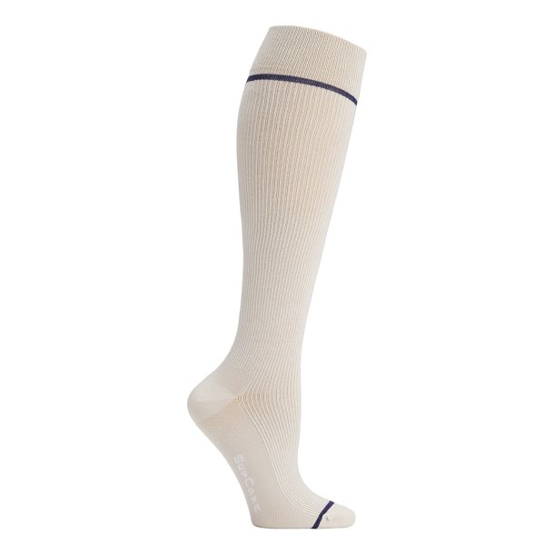 Medical Compression Stockings Class 2 (23-32 mmHg), Wool and Bamboo, Beige