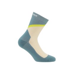 Korte Kompresjonsstrmper, Beige/Bl/Sennep