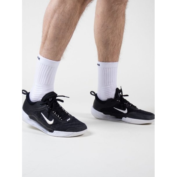 Crew Sports Tennis Compression Socks, White