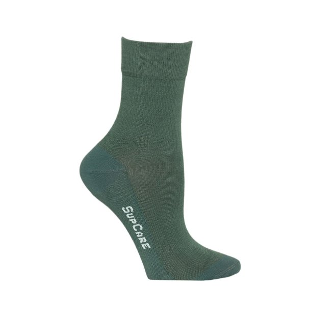 Korte St�ttestr�mper Bambus, Gr�nn