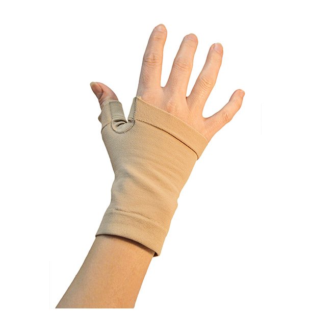 Elastische pols- en duimsteun, rechter hand