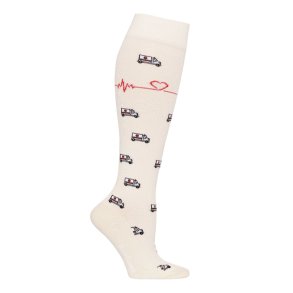 SupCare Chaussettes de Contention Bambou, Cr�me aux Ambulances