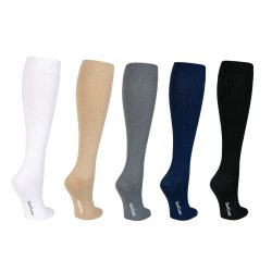 Gaveeske 5 Par St�ttestr�mper Bambus, Rib Weave, BASIC