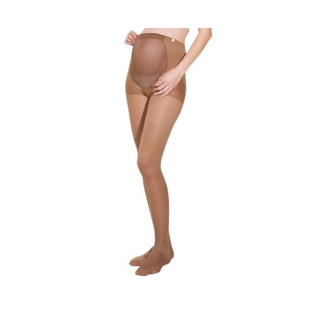Maternity Compression Tights, 140 Denier, Soleil