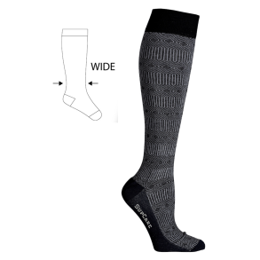 Women's XX Wide Calf Knee High Stockings - 4 Pairs