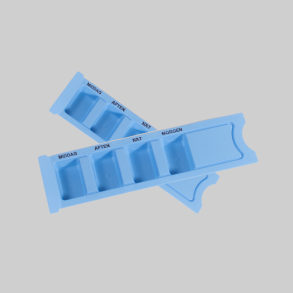 Bl� medicindoserings�sker- middag