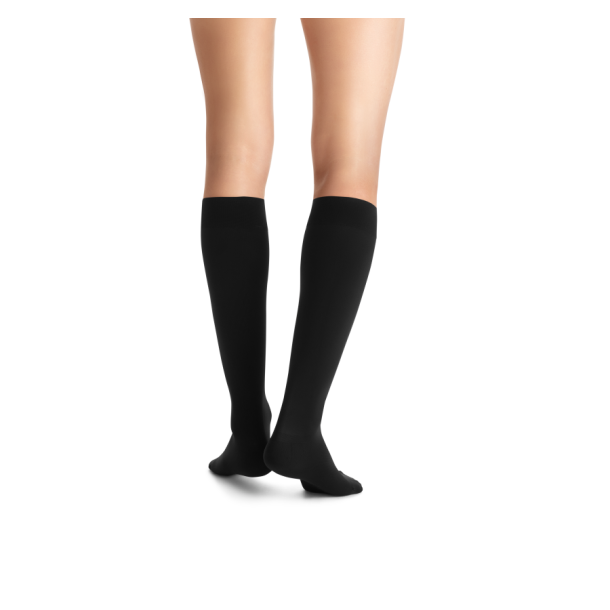 JOBST Opaque RAL Knestrmper, Klasse 1, Svart