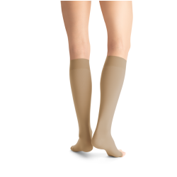 JOBST Opaque US Kompressionsstrmpfe, Klasse 2, ohne Spitze, Natural