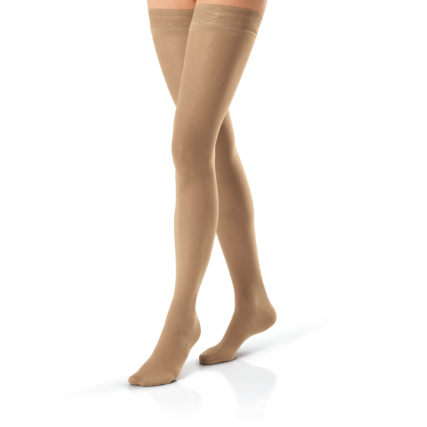 JOBST UltraSheer US AG kkl 2, z koronkow&#261; opask&#261;, zamkni&#281;te palce, natural