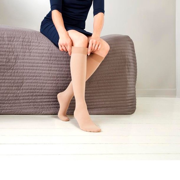 JOBST Opaque US SoftFit Klasse 2, Kompresjonsstrmper, Natural