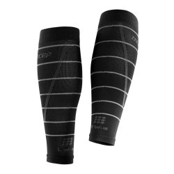 CEP Compression Sleeves with Reflexes, Black, Men