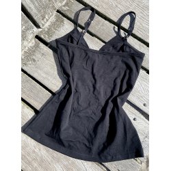 Topp, 2-pakke, svart og lilac